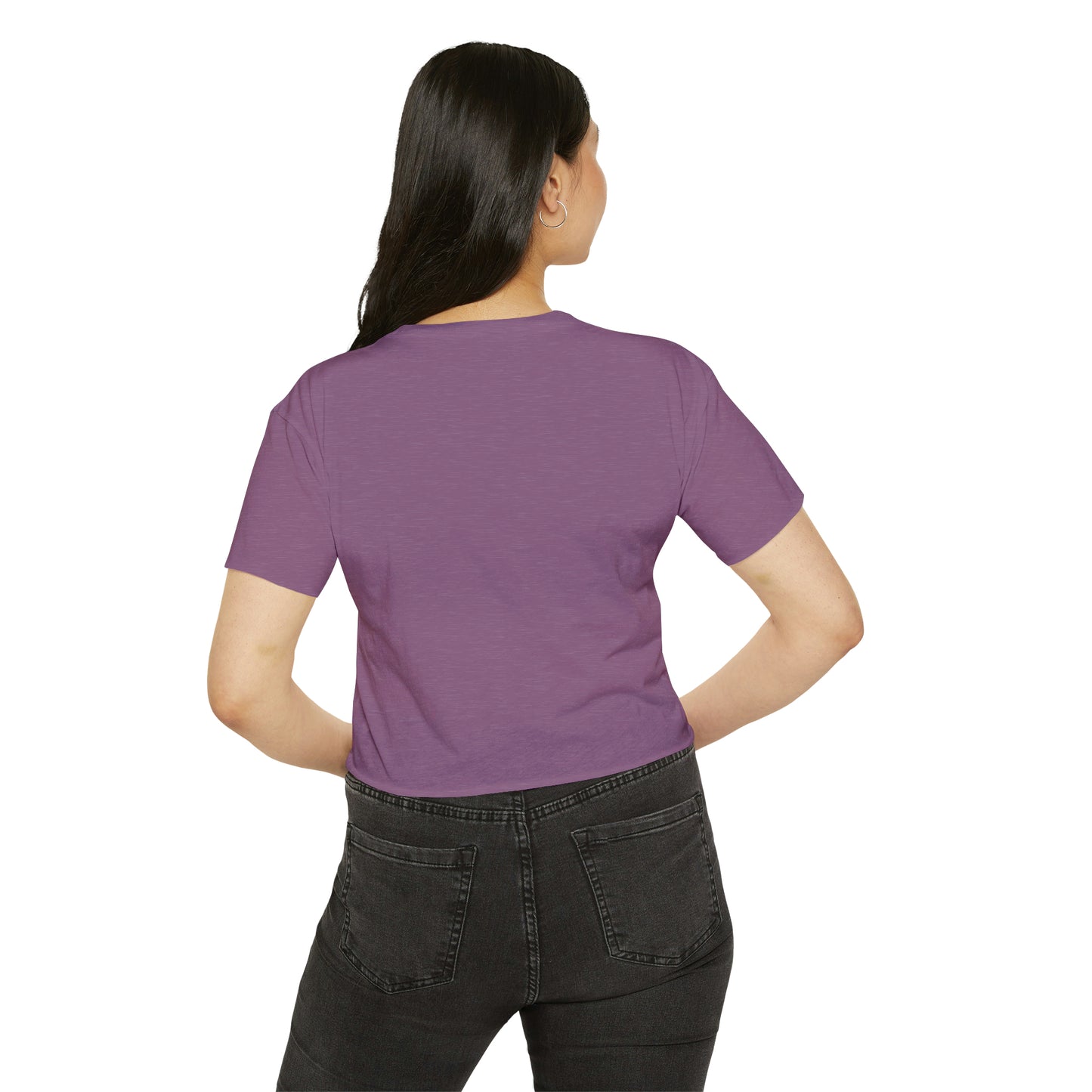 Women's Cropped T-Shit: I'm Trying To Muster Up The I Give A _ Energy