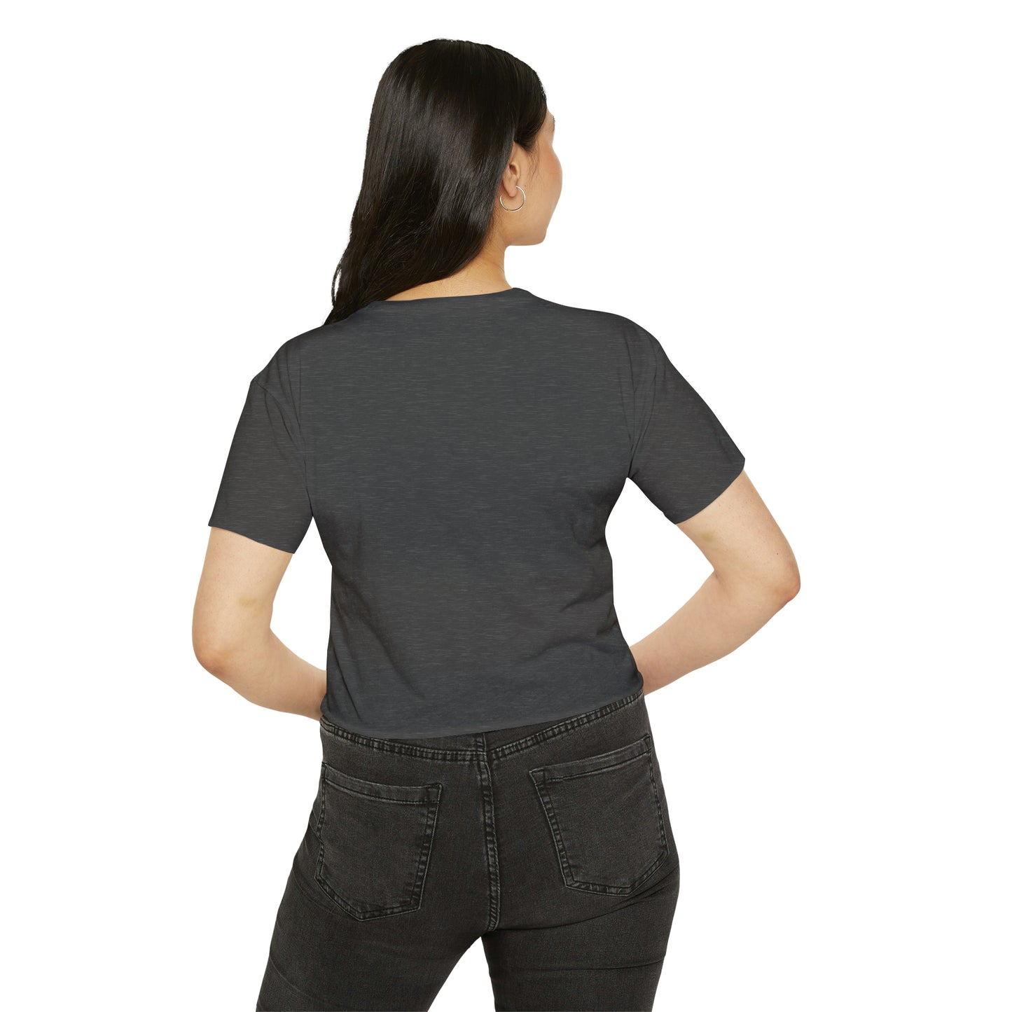 Women's Cropped T-Shit: I'm Trying To Muster Up The I Give A _ Energy