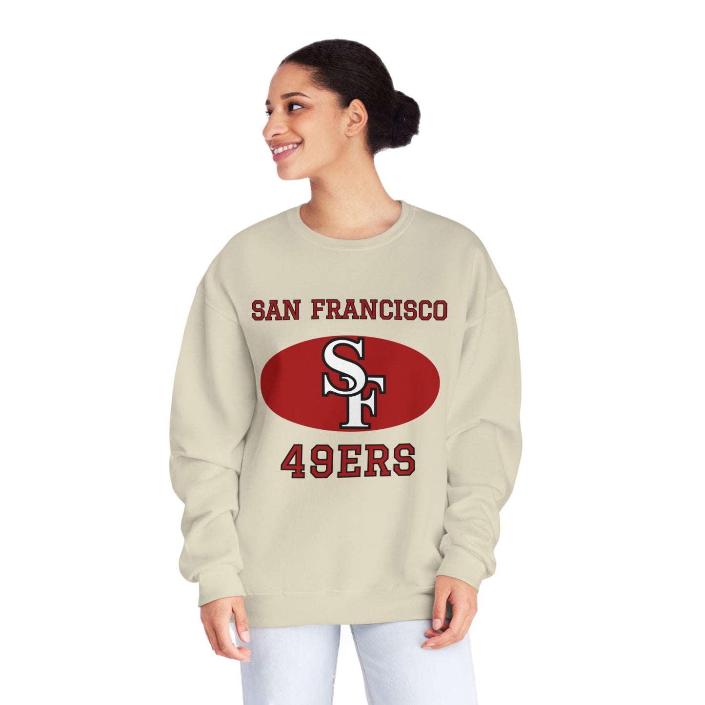 San Francisco 49ers: Talk Purdy to Me Crewneck Sweatshirt