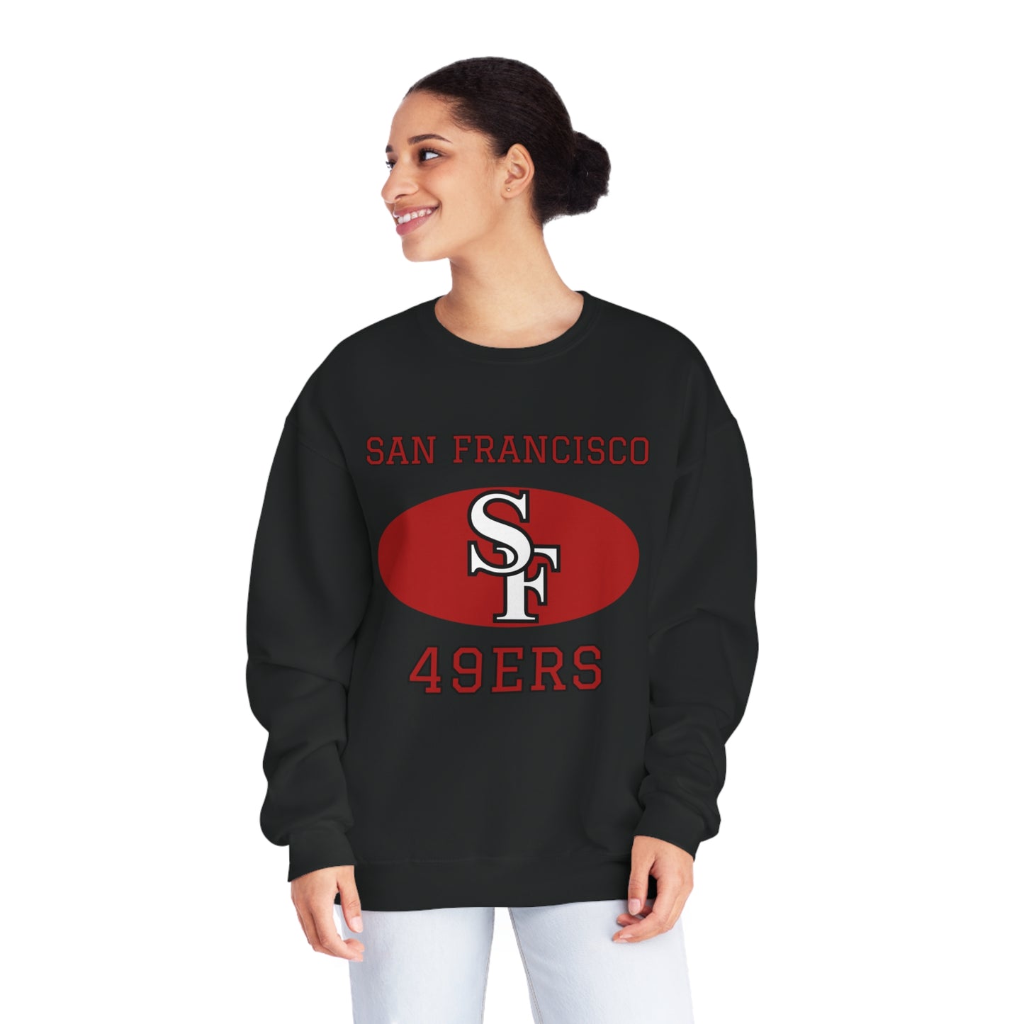 San Francisco 49ers: Talk Purdy to Me Crewneck Sweatshirt