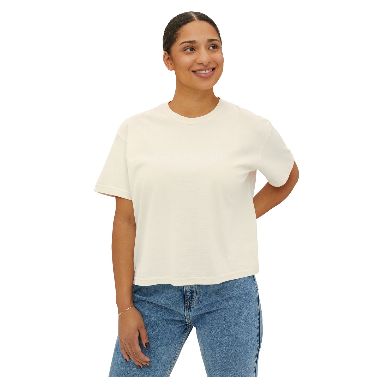 Mom Of Feral Child Women's Slightly Cropped Top