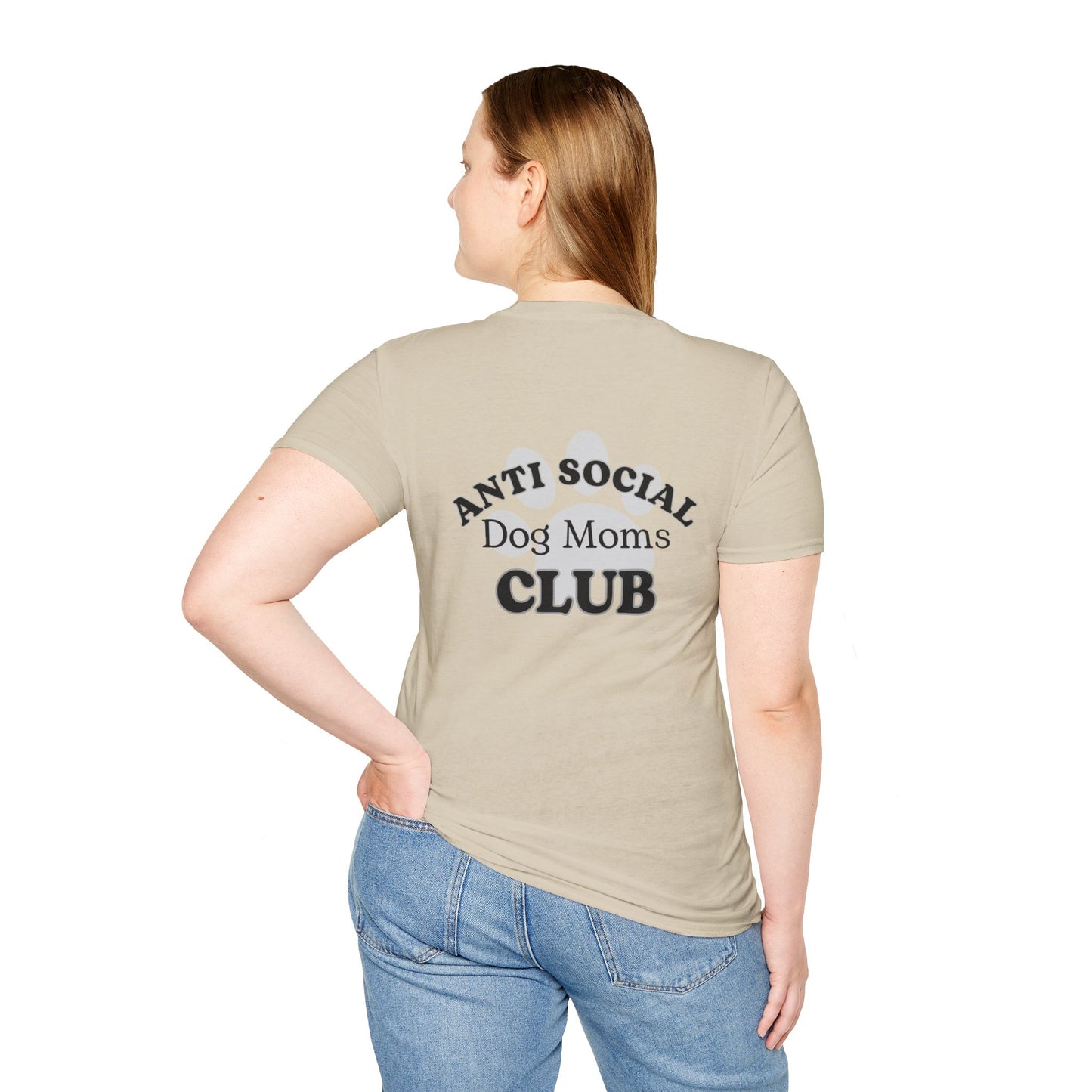 Anti Social Dog Moms Club Tshirt