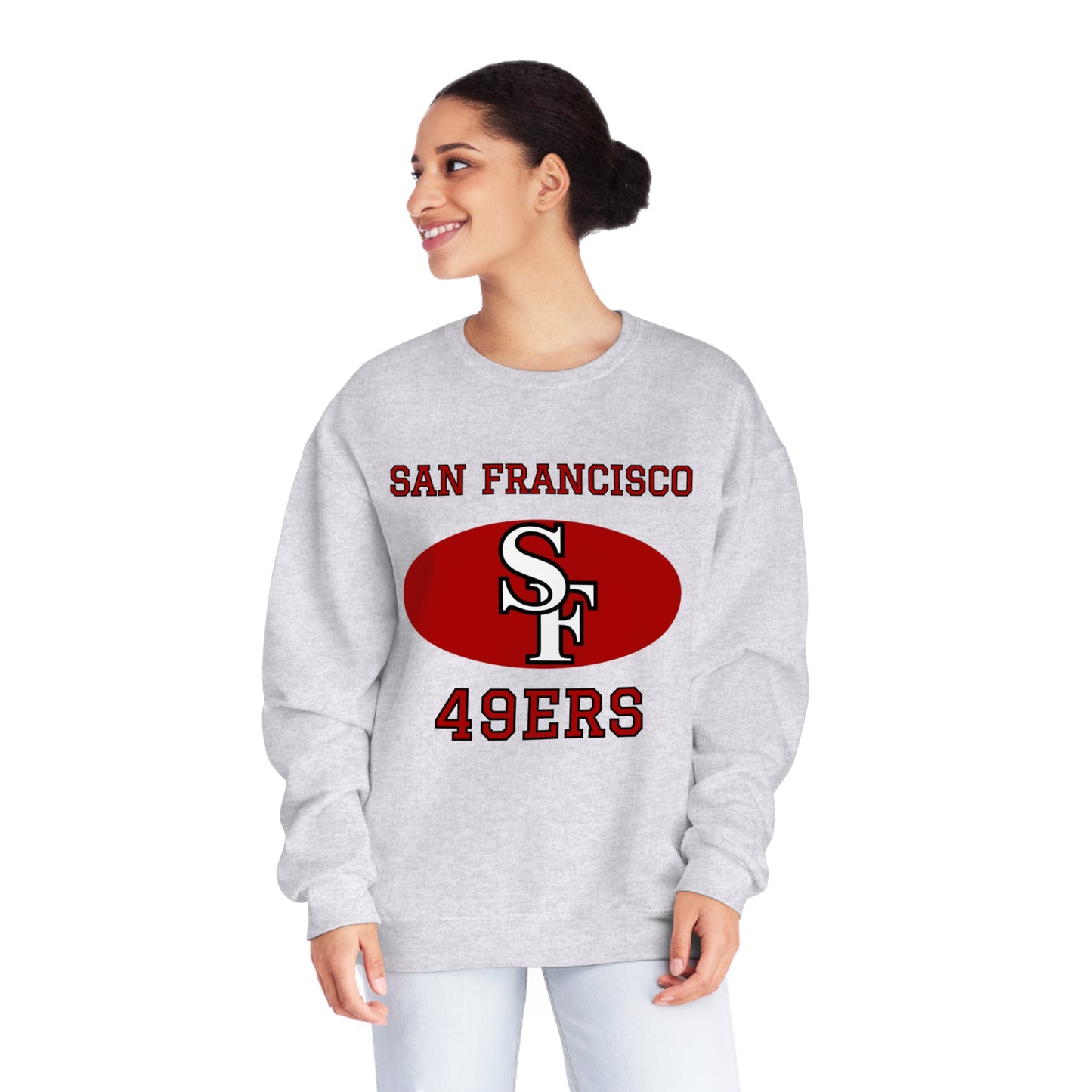 San Francisco 49ers: Talk Purdy to Me Crewneck Sweatshirt