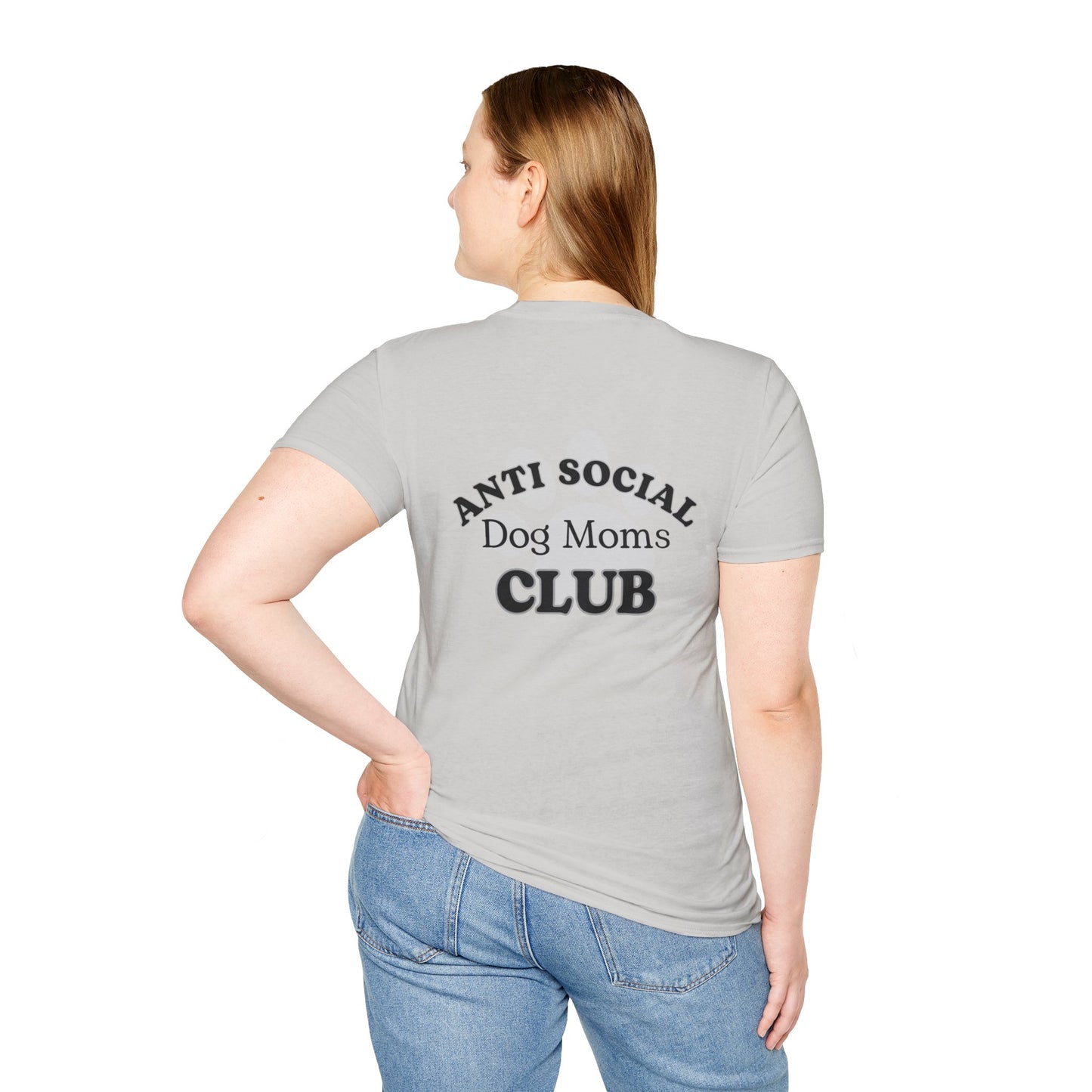 Anti Social Dog Moms Club Tshirt