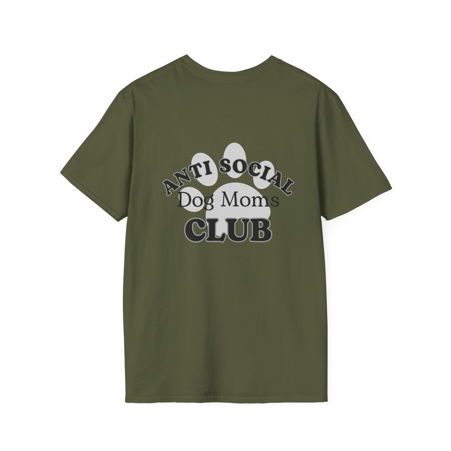 Anti Social Dog Moms Club Tshirt