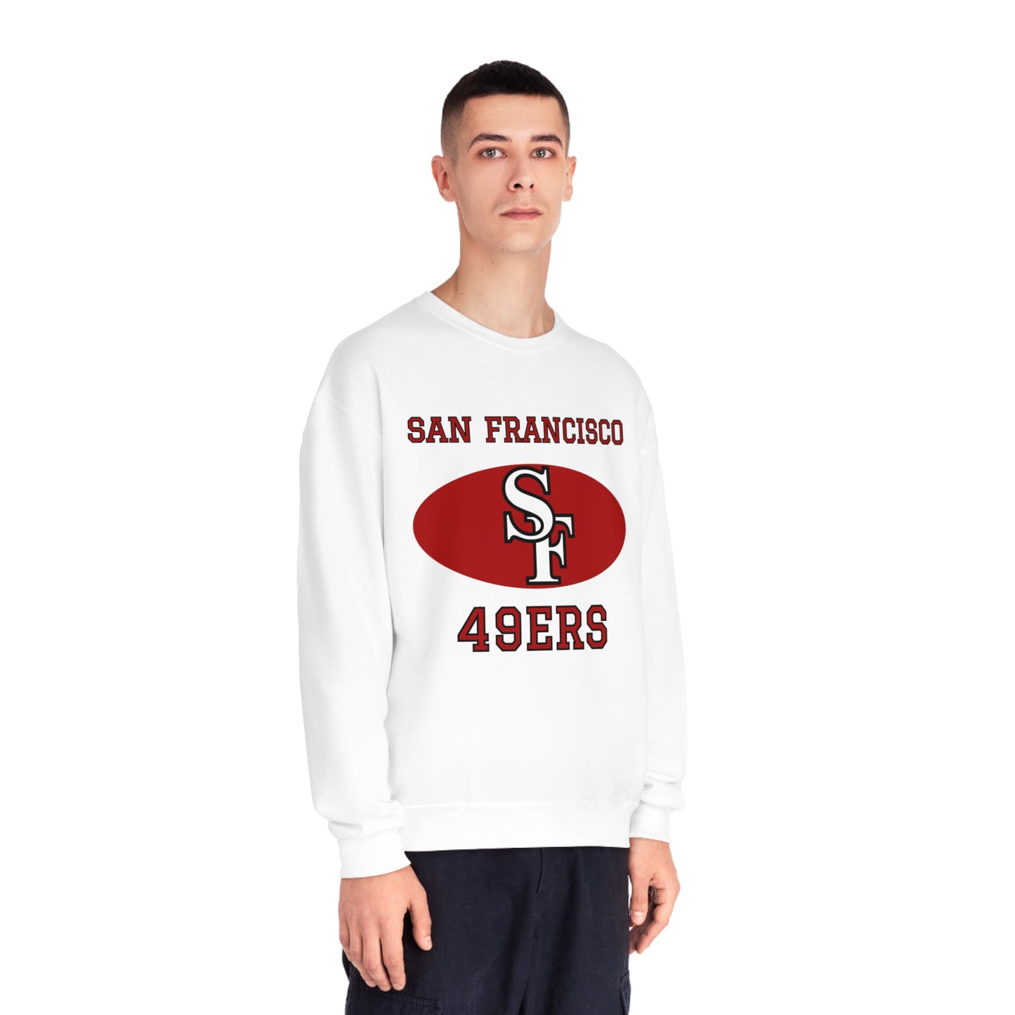 San Francisco 49ers: Talk Purdy to Me Crewneck Sweatshirt