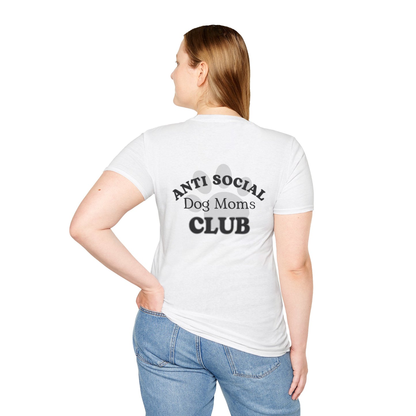 Anti Social Dog Moms Club Tshirt