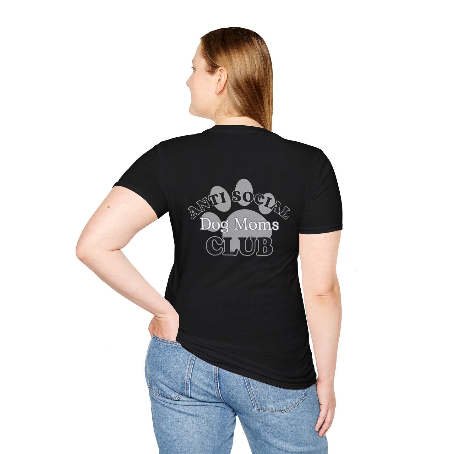 Anti Social Dog Moms Club Tshirt